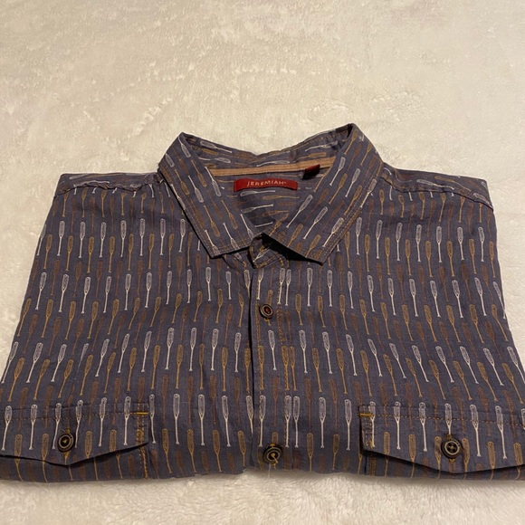 Jeremiah gray paddle button up - Picture 4 of 4